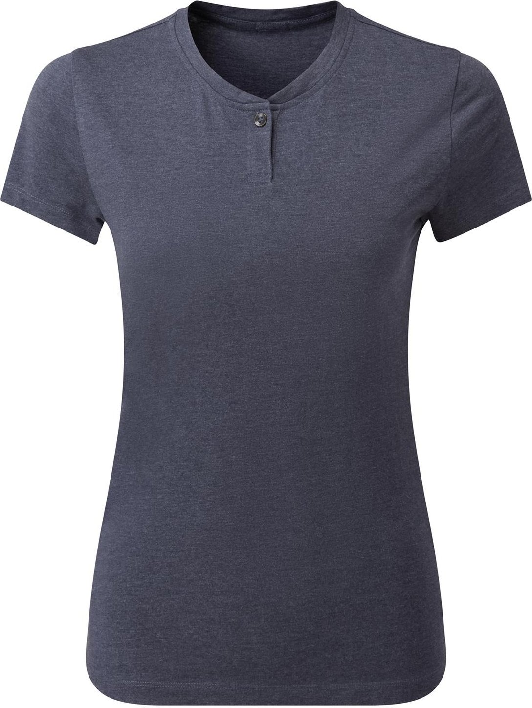 Premier - "Comis" T-Shirt für Damen (Marineblau meliert)