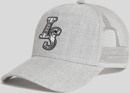 Lyle & Scott Patch Baseballkappe - Grau