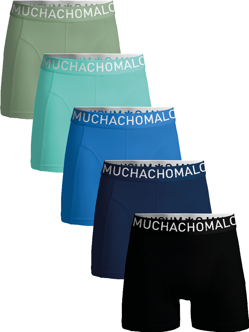 Muchachomalo Herren Boxershorts – 5 Stück – Herren Unterhosen