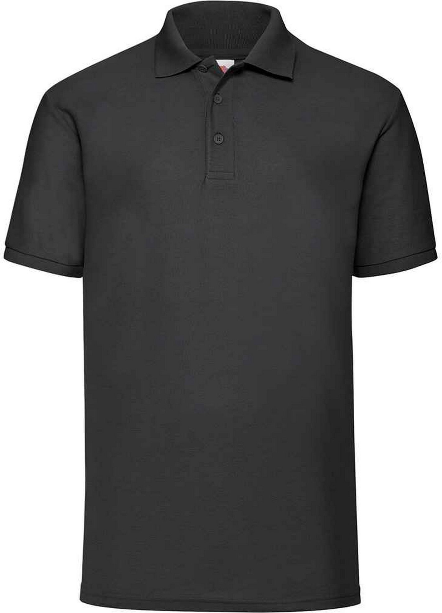 Fruit of the Loom - Poloshirt für Herren (Schwarz)