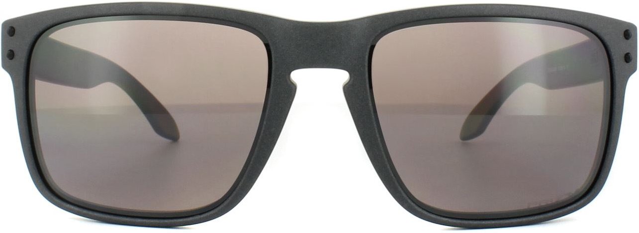 Oakley Lunettes De Soleil Holbrook OO9102-B5 ACIER PRIZM Daily Polarisé