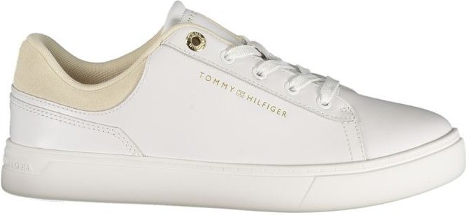 Tommy Hilfiger Bianco Polyurethan Damen Sneaker