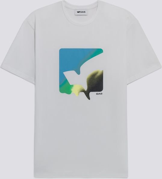 Weißes SCUBA "RAINBOW" Herren-T-Shirt