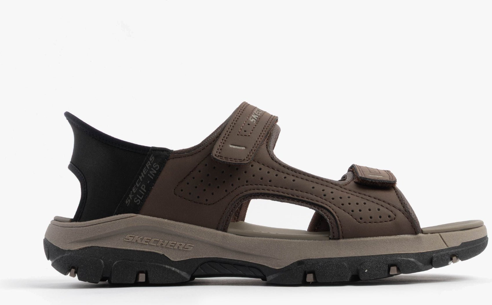 Skechers Tresmen - Reece Herren Sandalen Schokolade