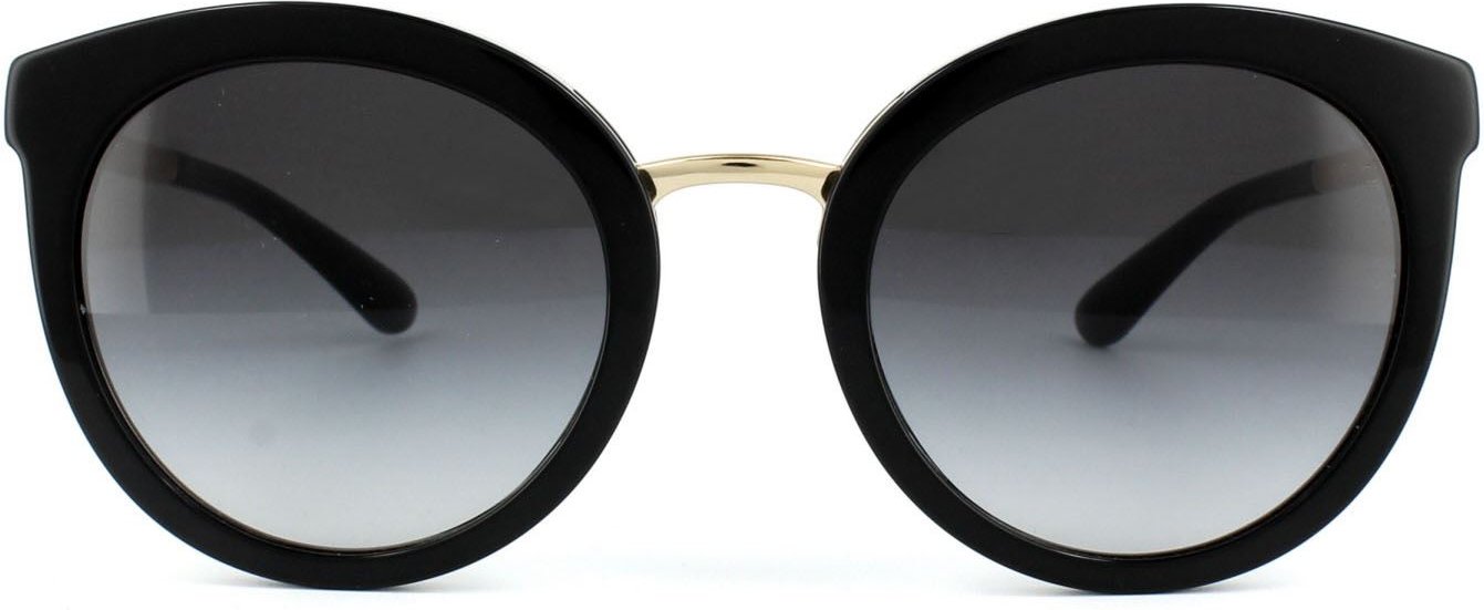 Dolce & Gabbana Sonnenbrille 4268 501/8G Schwarz Grau Gradient