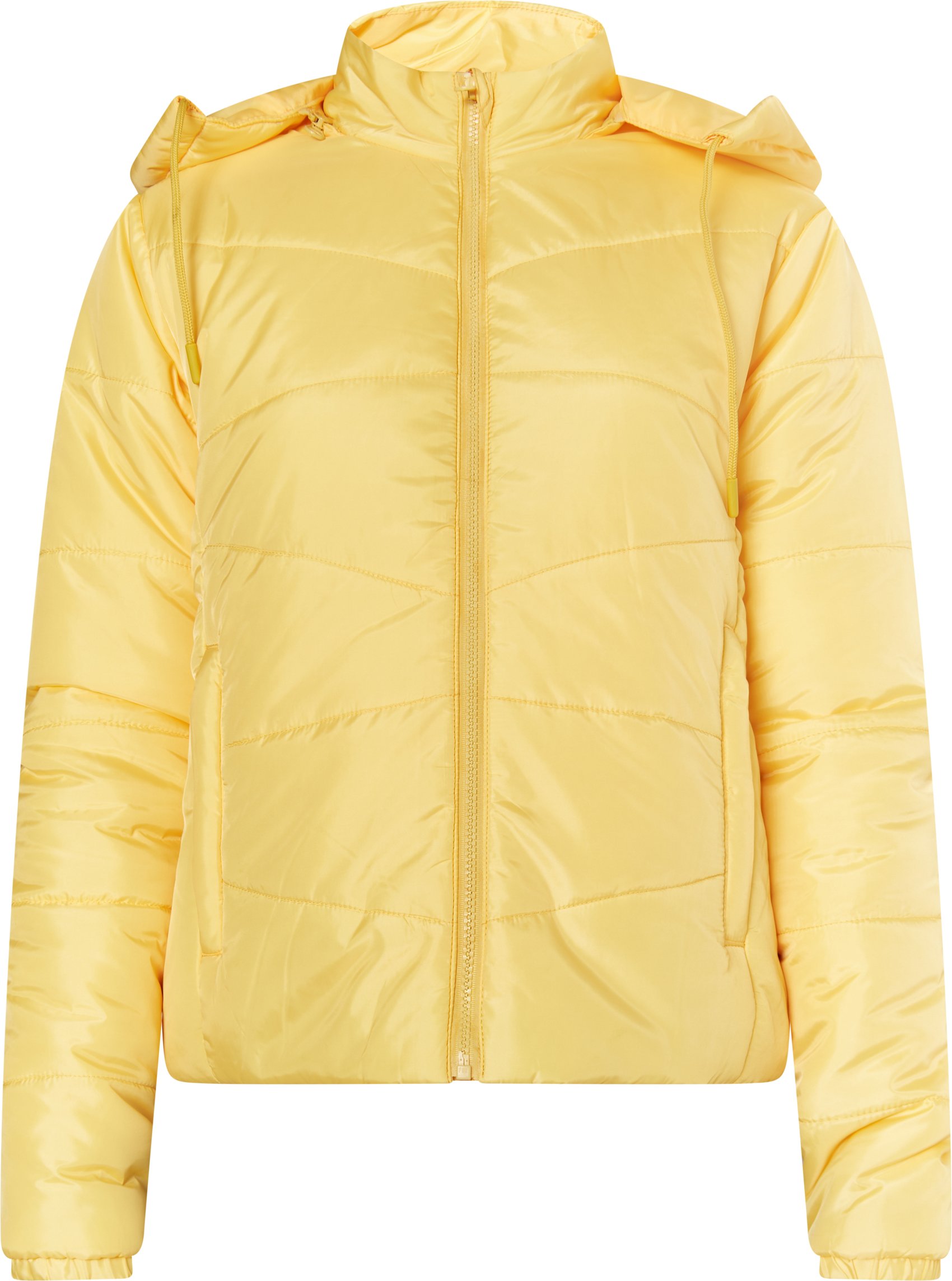 Mymo Leicht wattierte Jacke Damen Höllengelb