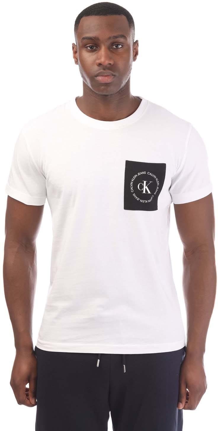 Calvin Klein - T-Shirt Tasche für Herren (Weiß)