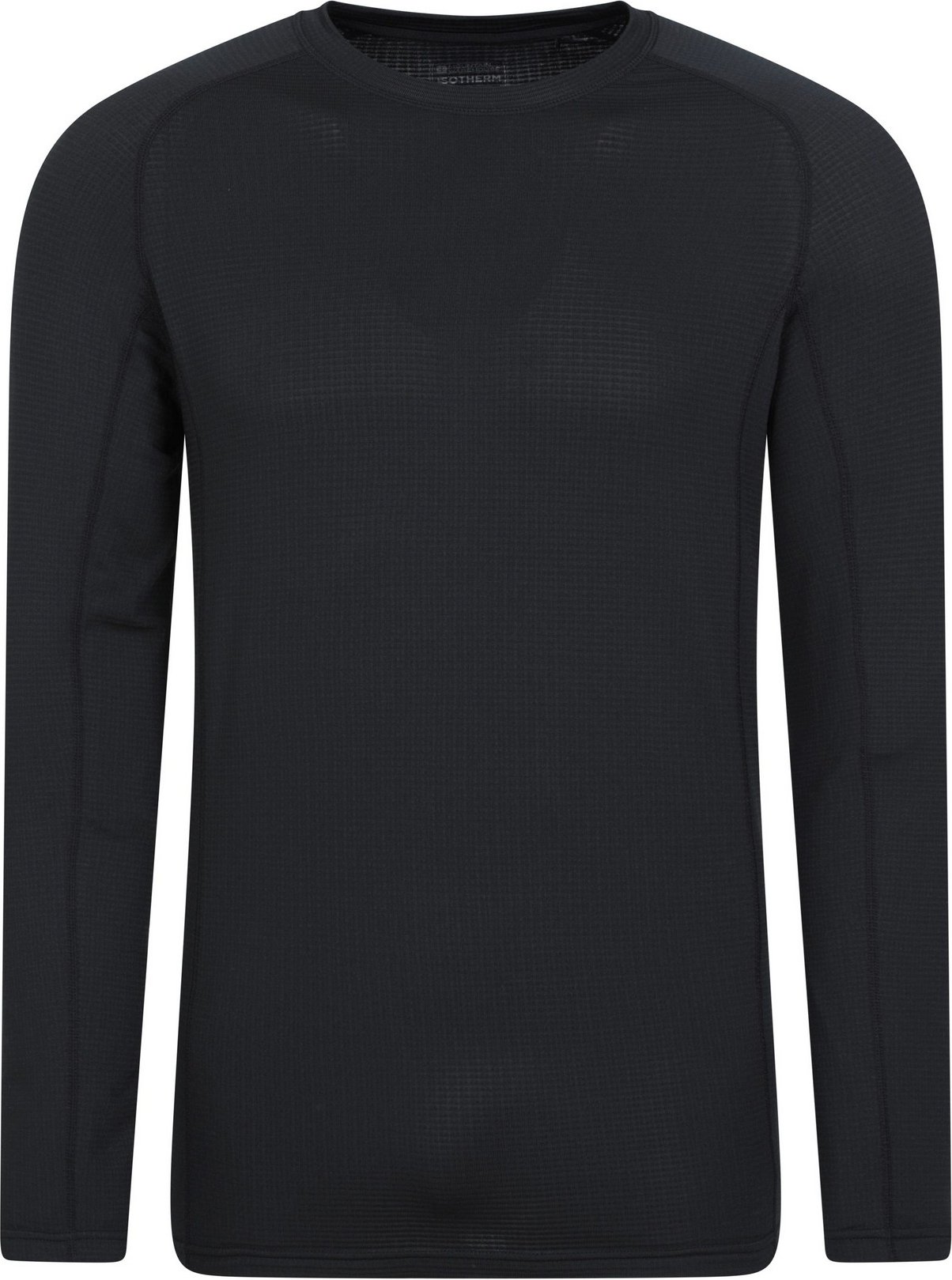 Mountain Warehouse Herren Vermont Base Layer Top (Schwarz)
