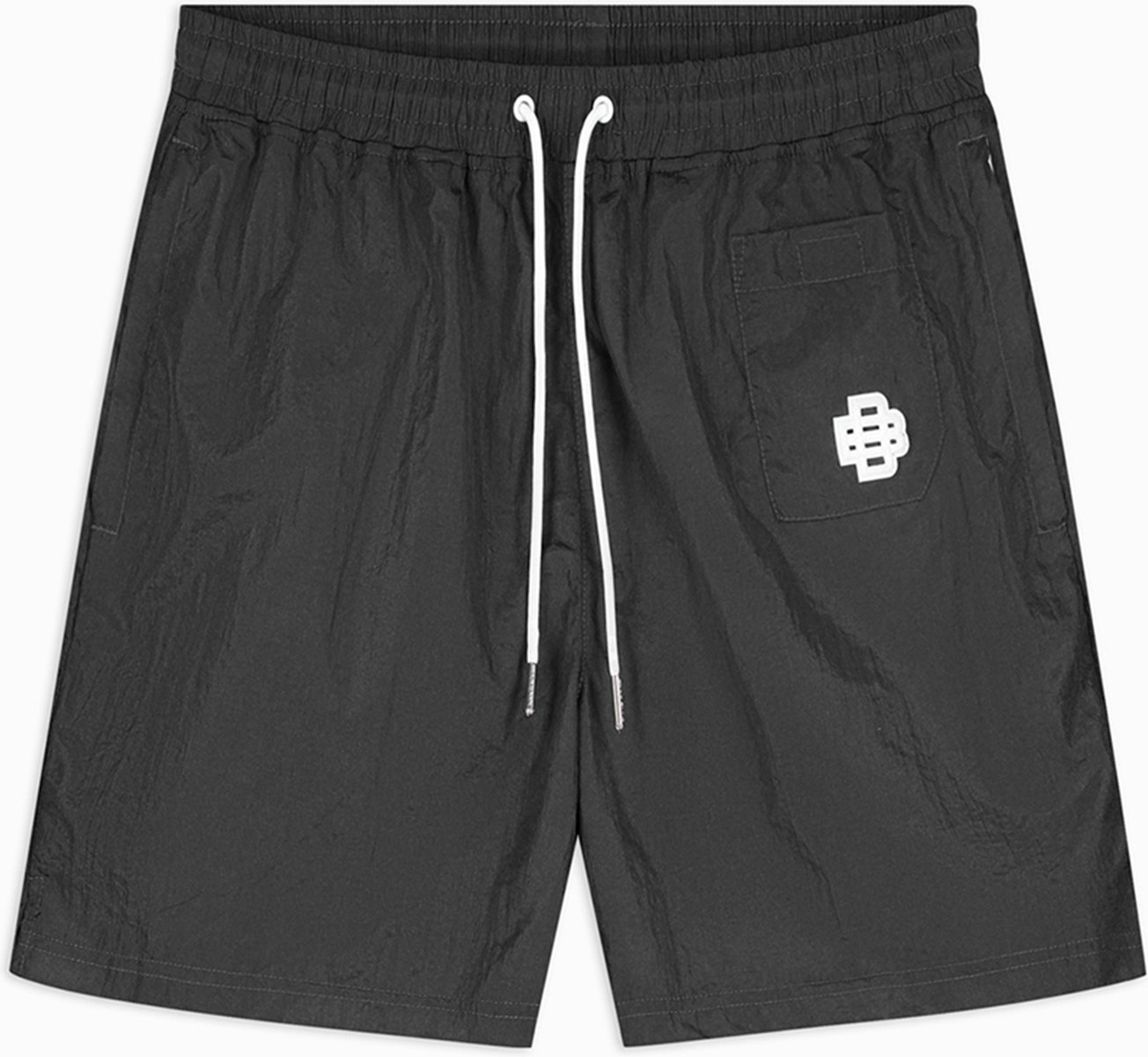 Black Bananas Monogram Badeshorts, Schwarz