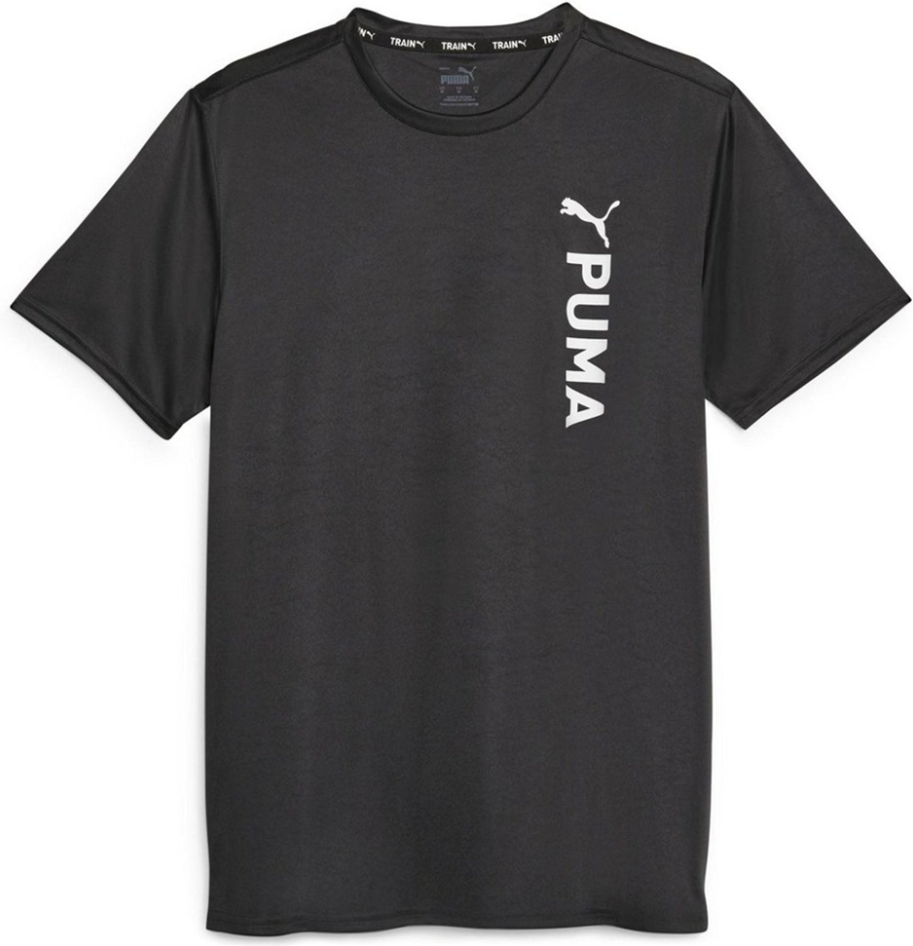 Thumbnail - Puma Fit Poly Herren-T-Shirt, Schwarz