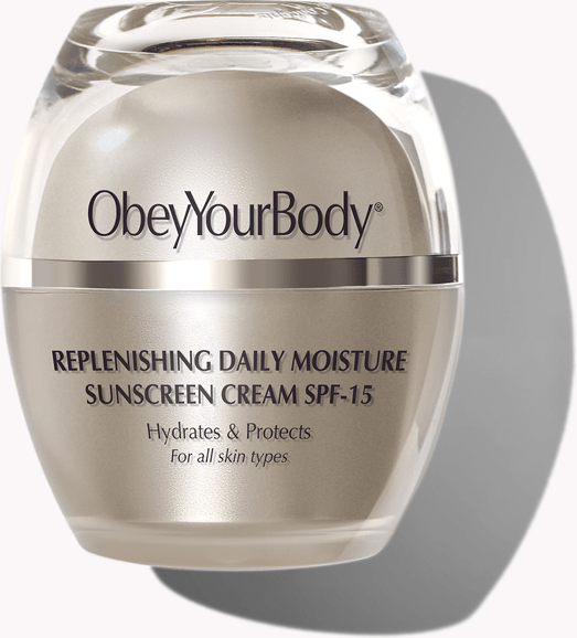 Tägliche Feuchtigkeits-Sonnencreme SPF-15