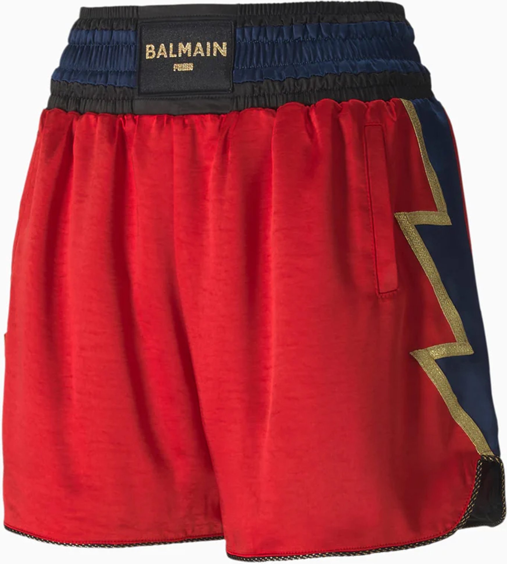 Puma x Balmain Stretch Taille Rote Damen Boxshorts 596887 01