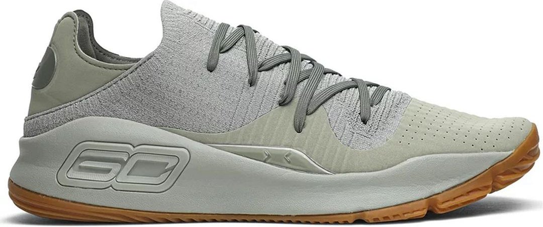 Under Armour Curry 4 Low Basketball Herren Green Trainer