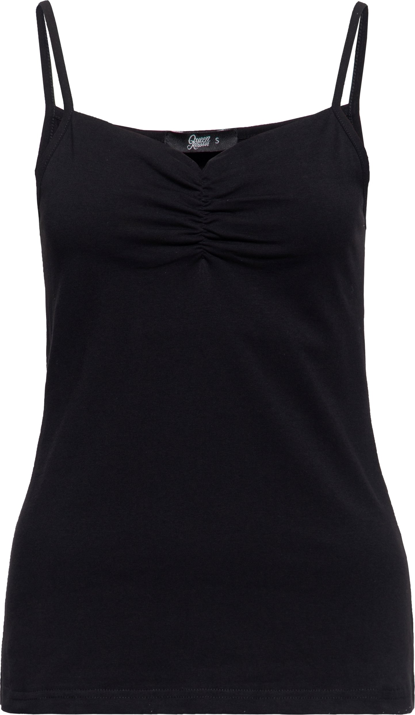 Queen Kerosin Damen Trägertop black