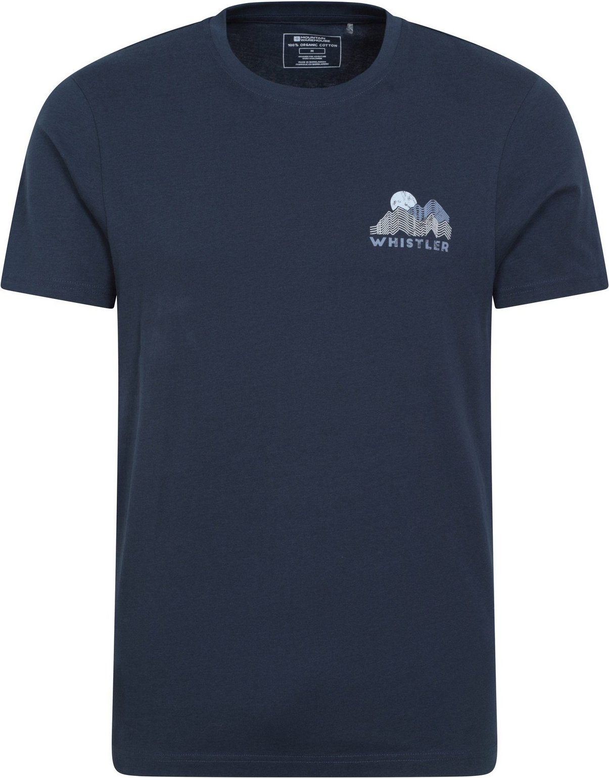 Mountain Warehouse - "Whistler" T-Shirt für Herren, kurzärmlig (Marine)