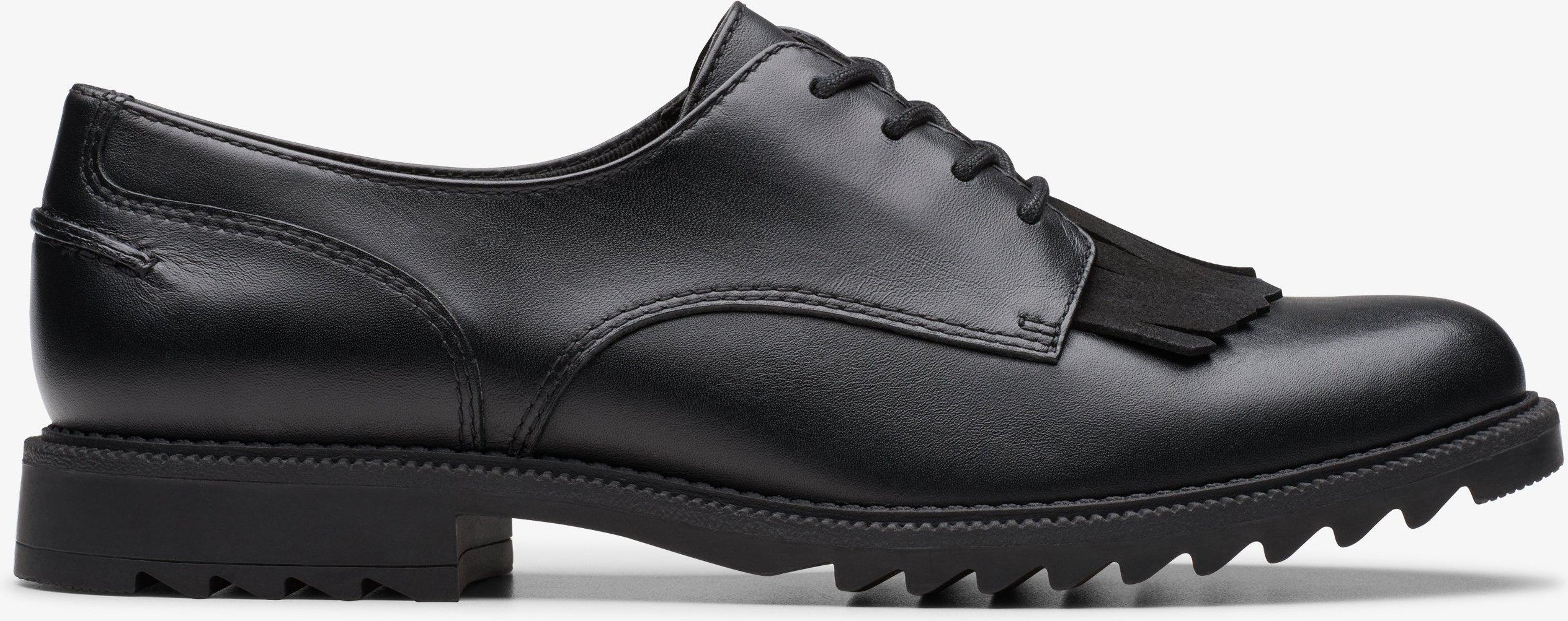 Griffin Mabel2 Schwarze Lederschuhe