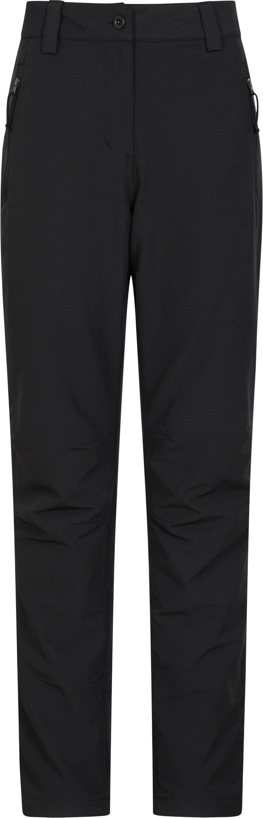 Mountain Warehouse Damen/Damen Arctic II Stretch Fleece gefüttert Regular Hose (Schwarz)