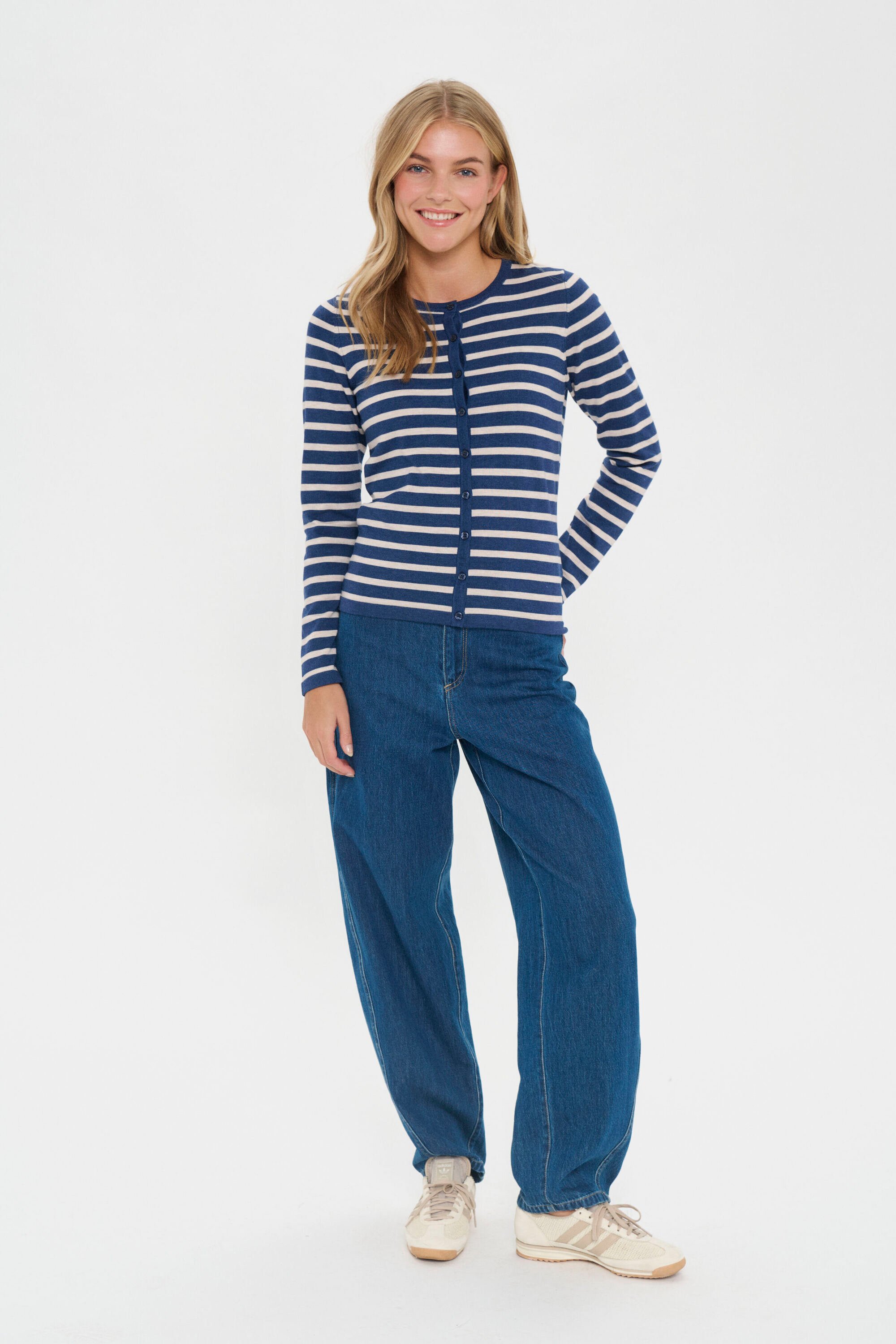 Strickjacke MilaSZ Strickjacke Gerade Passform