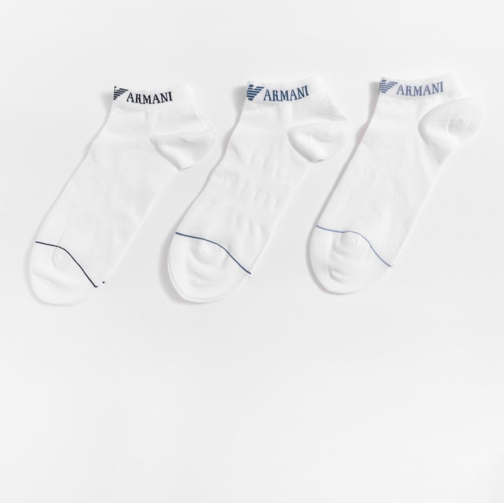 Emporio Armani 3er-Pack Herren Sneaker Socken