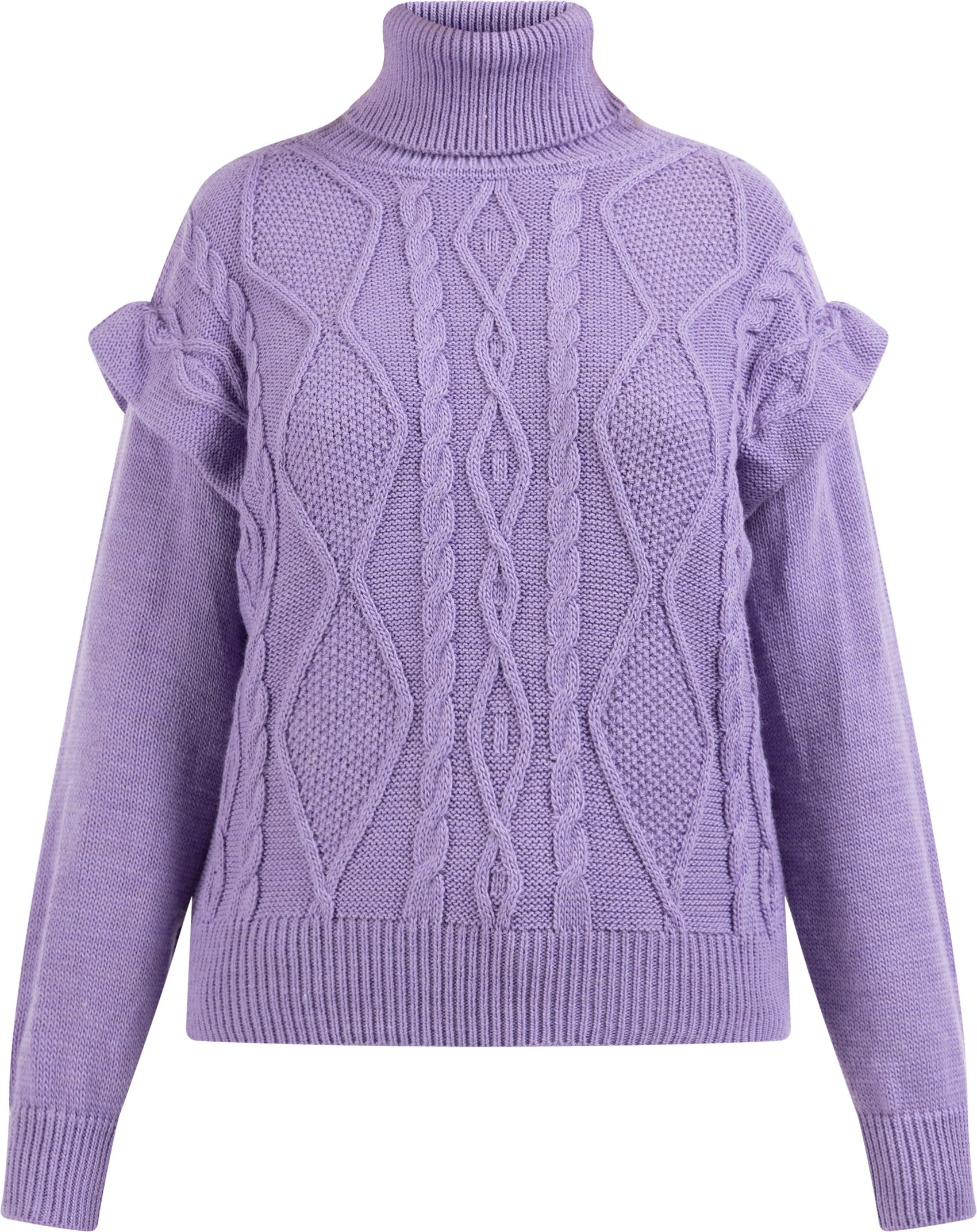 Mymo Strickpullover Damen helllila