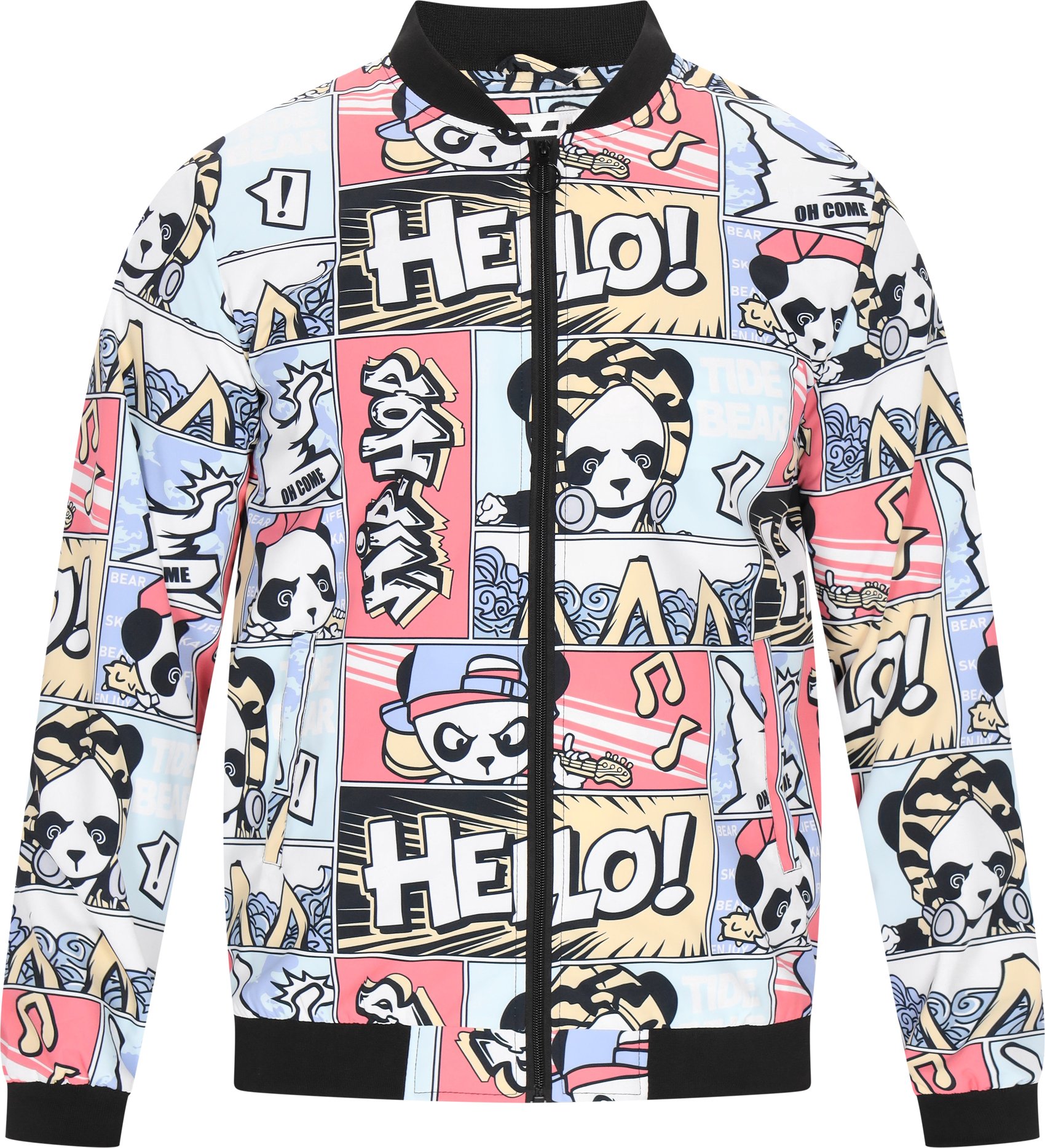 Thumbnail - Mo Jacke Männer Koralle mehrfarbig