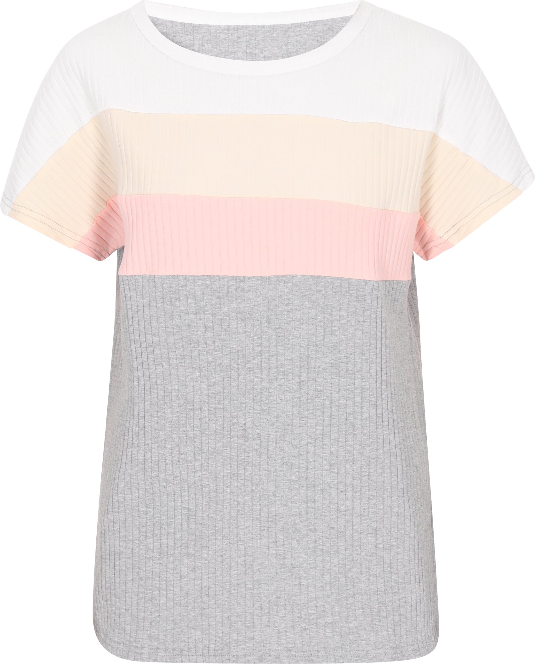 usha T-Shirt Frauen mehrfarbig grau