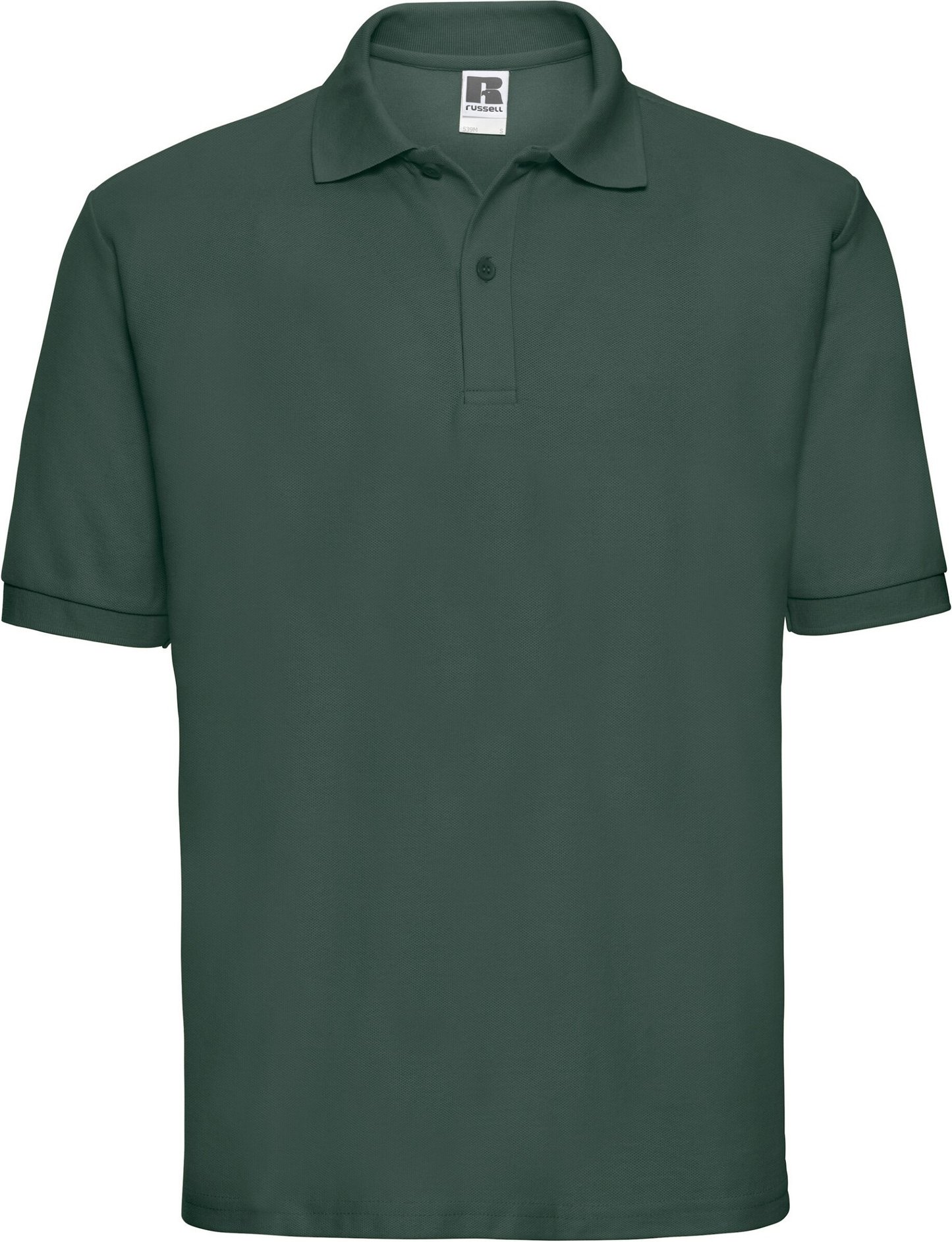 Russell - Poloshirt für Herren (Flaschengrün)
