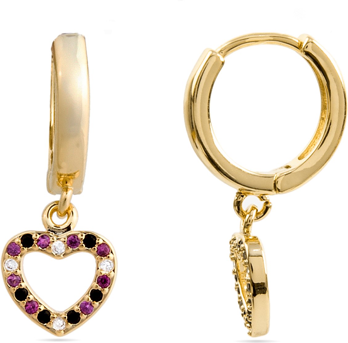 Luxenter Becias-Ohrring aus 18 Karat Gold