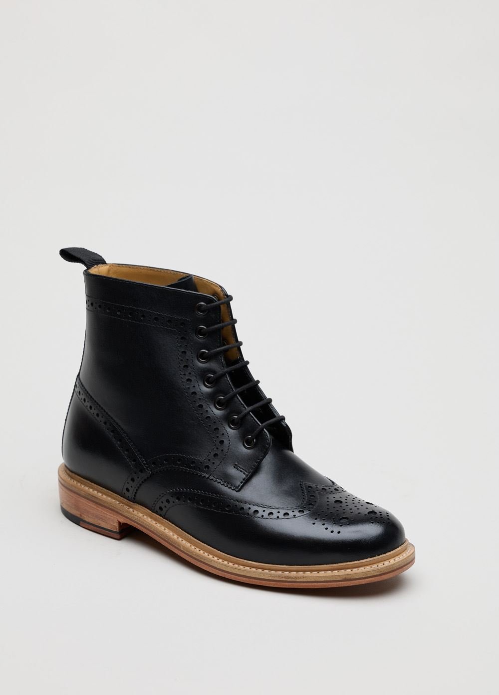 Chapman & Moore Walter Brogue Leder Herrenstiefel Braun