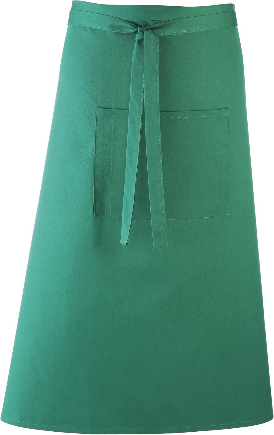 Premier Unisex Farben Bar Schürze (lange kontinentale Stil) (Packung mit 2) (Smaragd)