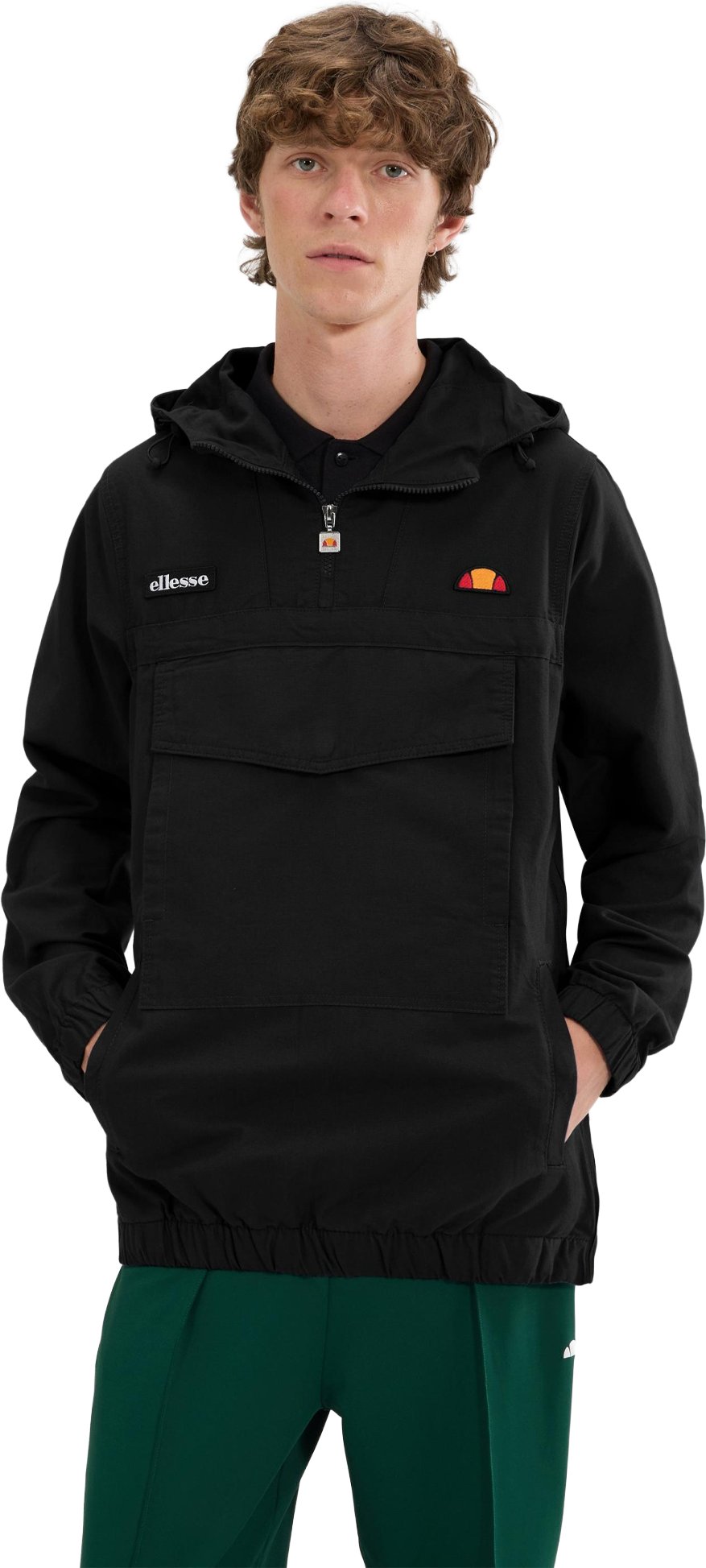 Ellesse - "Mont 3" Jacke für Herren, Über den Kopf (Schwarz)