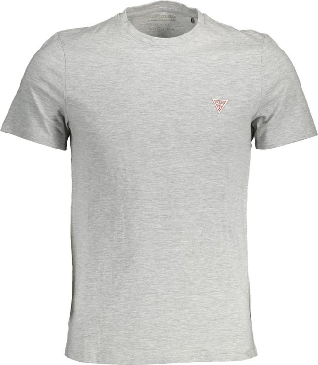 Guess Jeans Grigio Baumwoll-Shirts für Herren