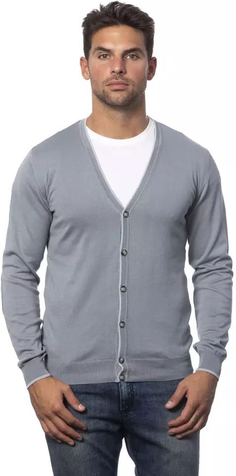 Strick-Cardigan V-Ausschnitt Ve18285