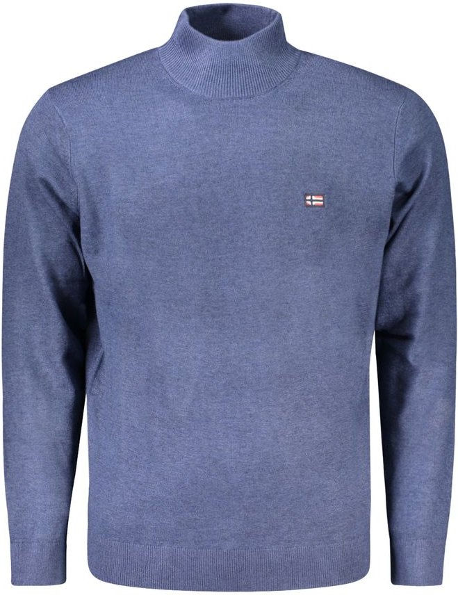 Strickpullover mit hohem Kragen