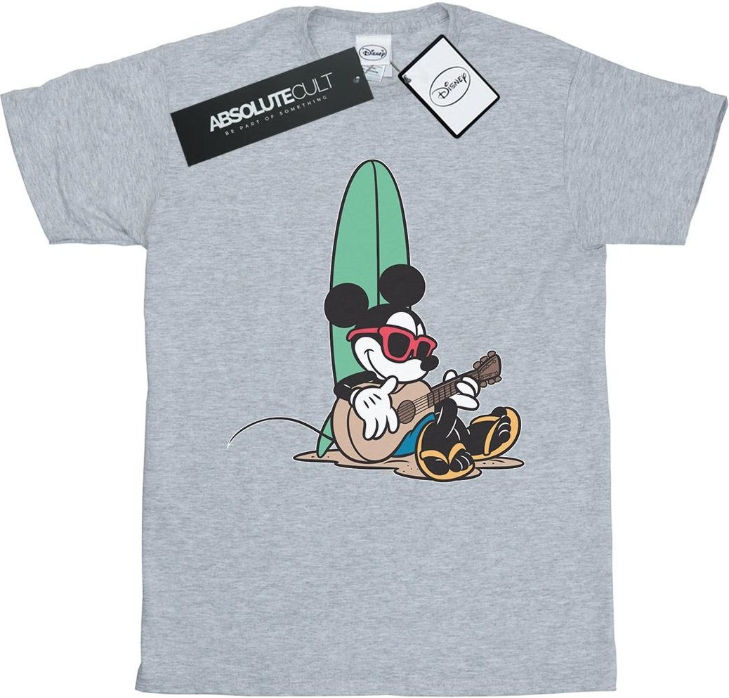 Disney - "Surf And Chill" T-Shirt für Herren (Grau)