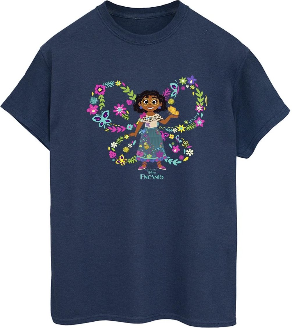 Disney - "Encanto Mirabel Butterfly" T-Shirt für Damen (Marineblau)
