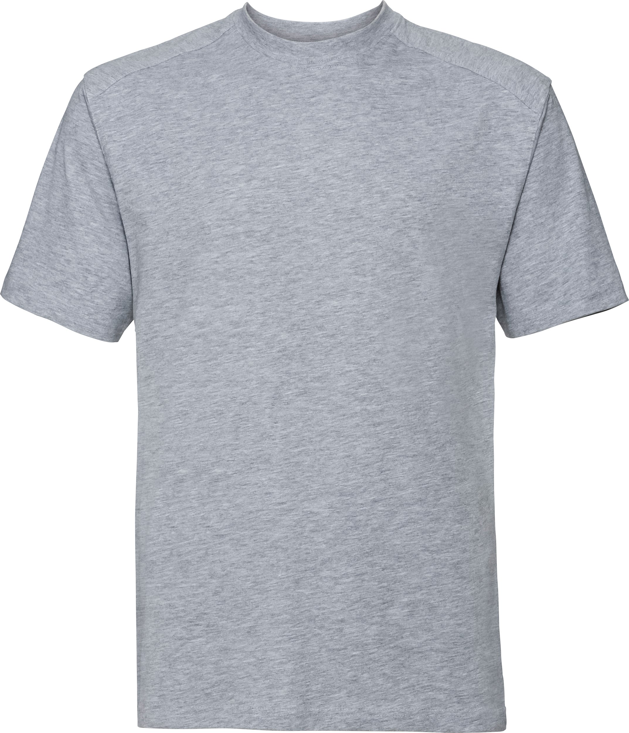 Russell Europe Herren T-Shirt mit kurzen Ärmeln aus Baumwolle (Light Oxford)