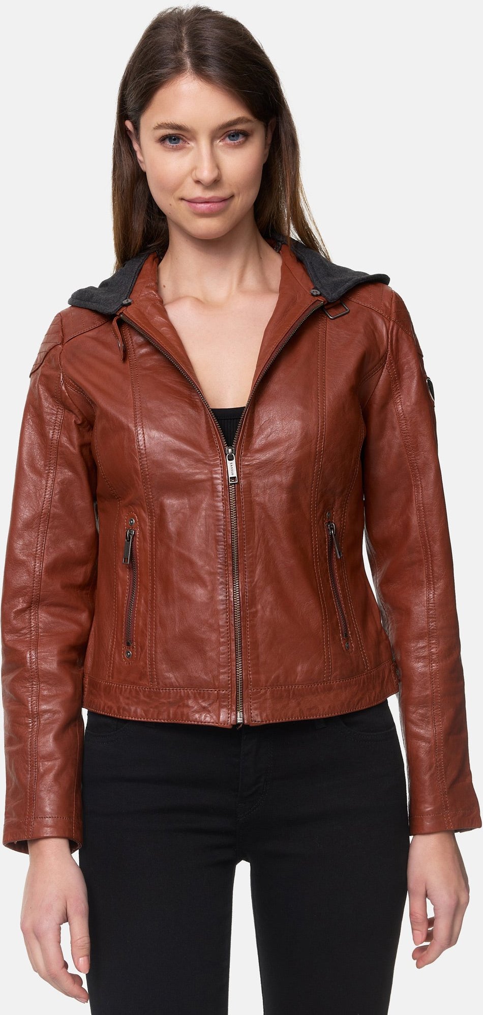Tazzio Damen Lederjacke
