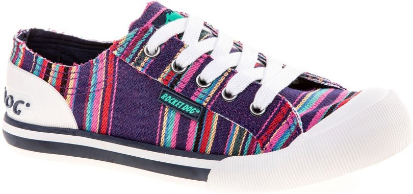 Rocket Dog Womens Jazzin Canvas Aloe Lace Up Turnschuhe