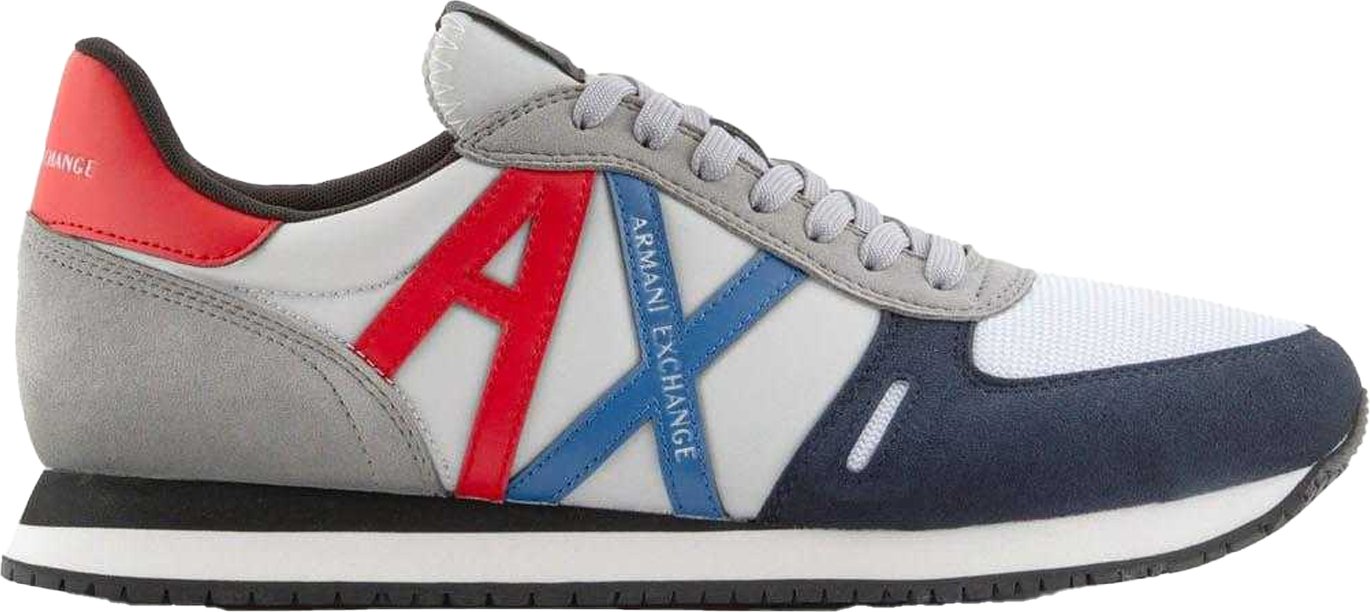 Armani Exchange - Sneaker für Herren (Marine/Rot/Grau)