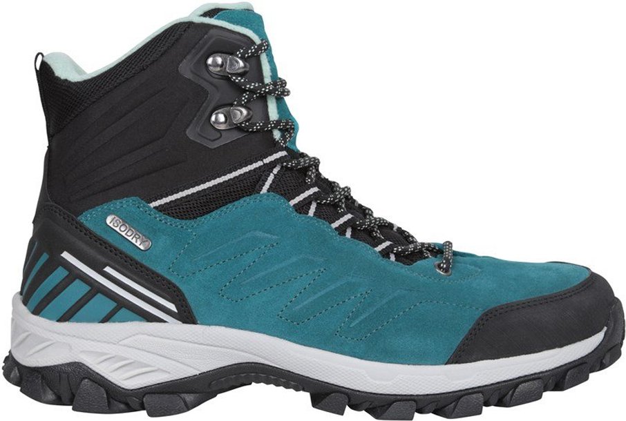 Mountain Warehouse - Wanderstiefel für Damen, Leder, Wasserfest (Dunkles Aquamarin)