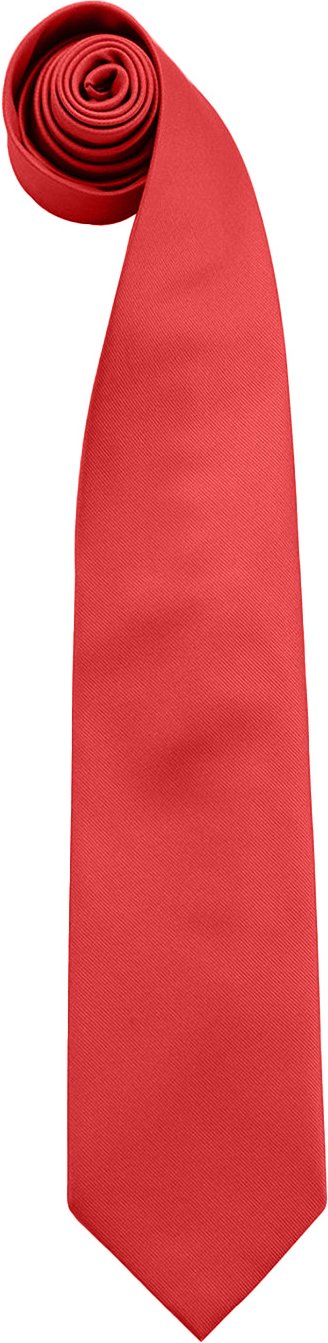 Premier - "Colours Fashion" Krawatte für Herren (Rot)