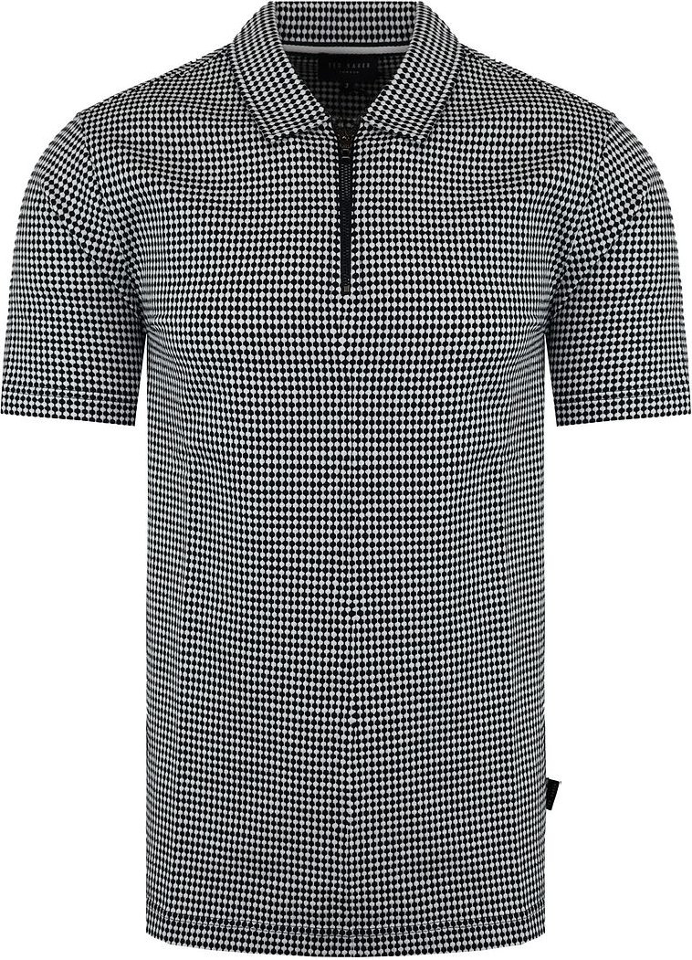 Ted Baker Preshon Mens Navy/White Polo -Hemd