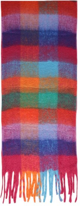 Regenbogen-Karierte Schal Pi15731500125ro