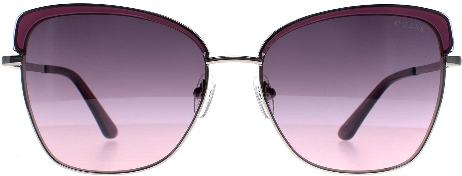 Thumbnail - Guess Square Womens Violett Bordeaux Spiegel GU7738