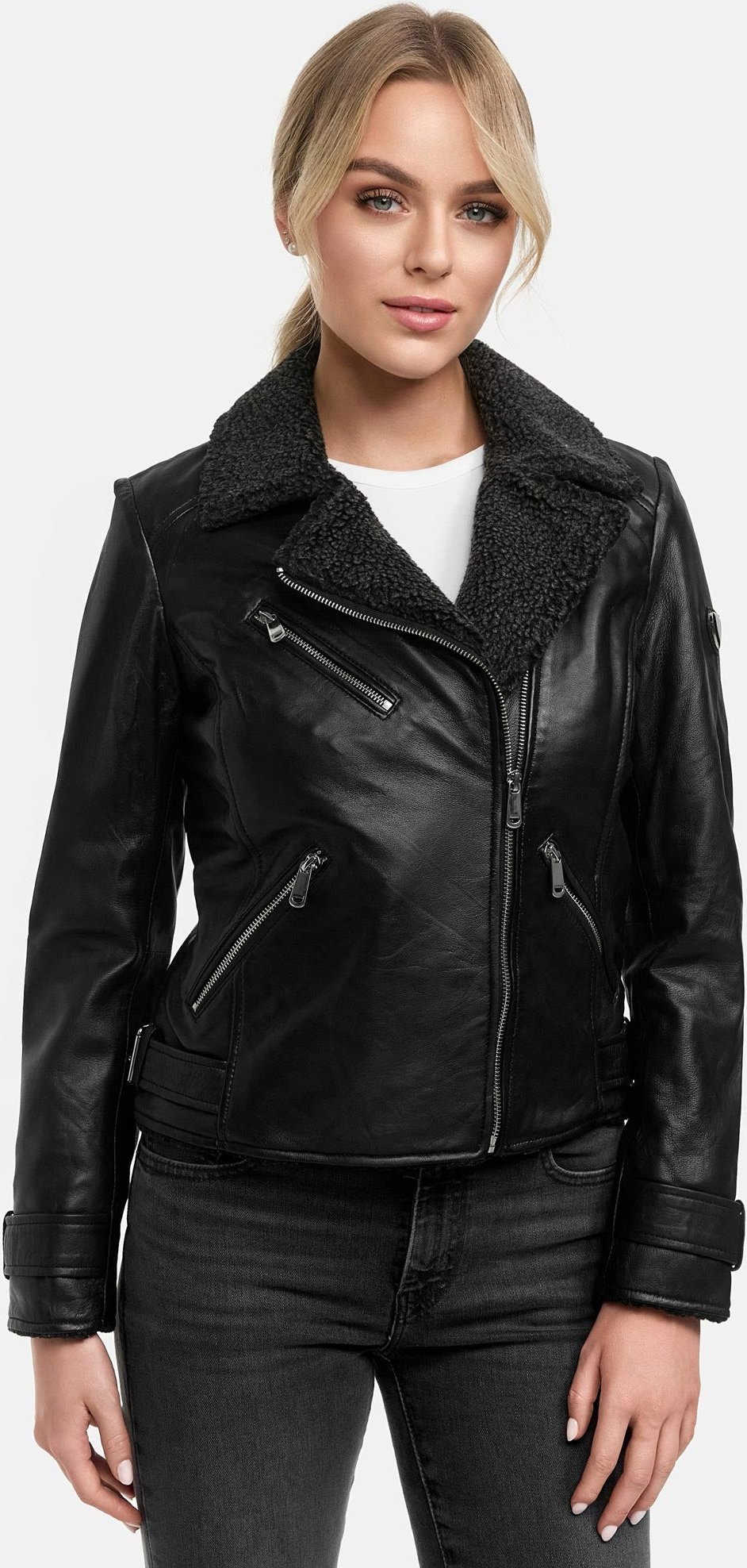 Thumbnail - Tazzio Damen Lederjacke