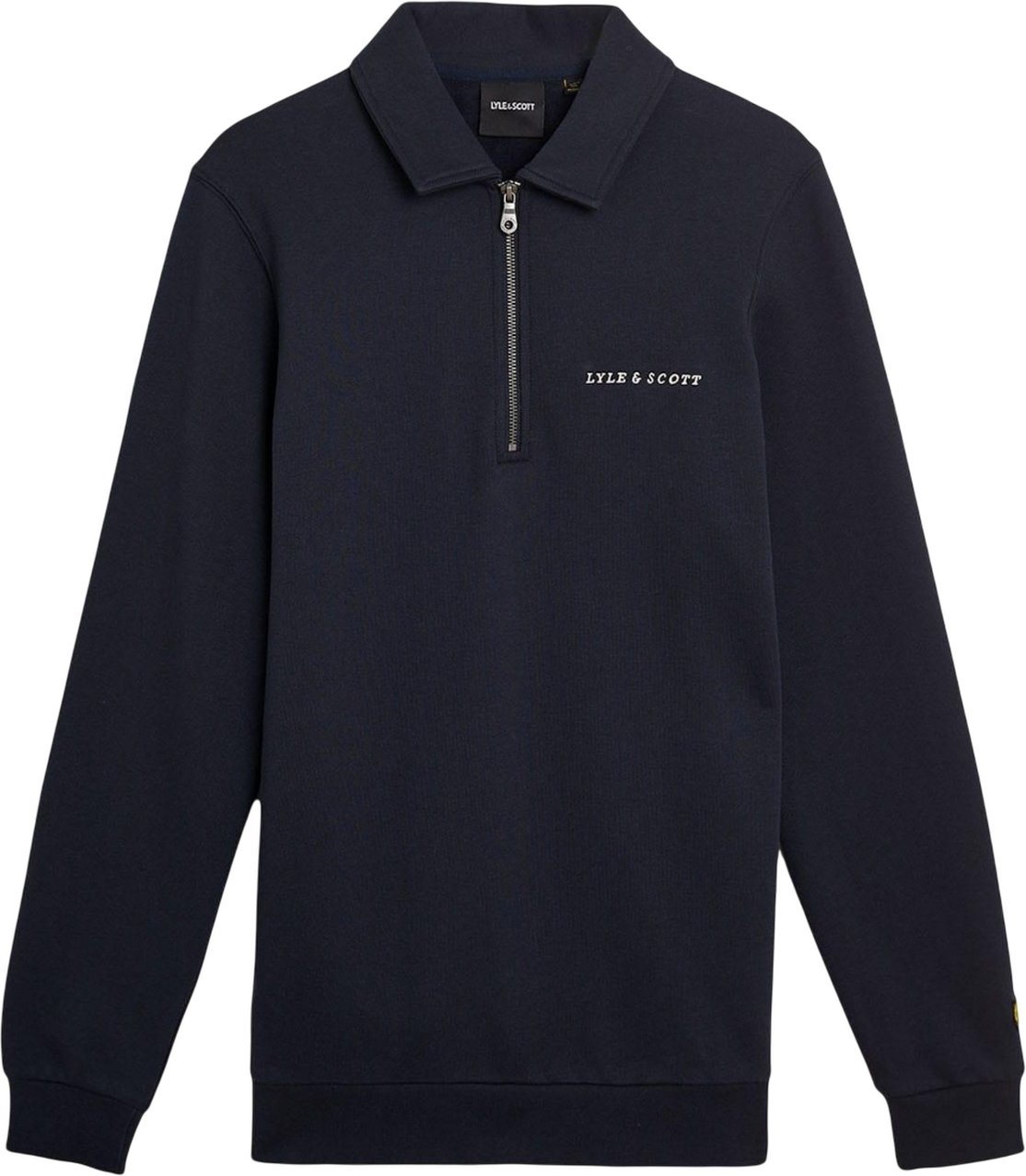 Lyle & Scott - mit kurzem Reißverschluss Sweatshirt für Herren (Marine)