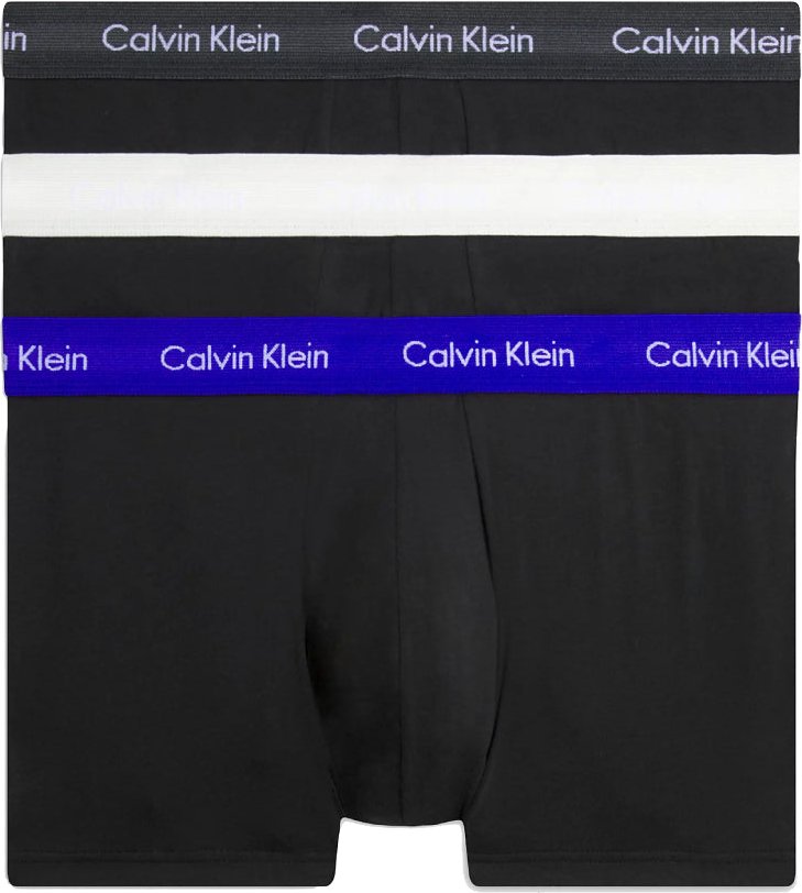 Calvin Klein 3er-Pack Herren Baumwolle Stretch Tiefschnitt Shorts