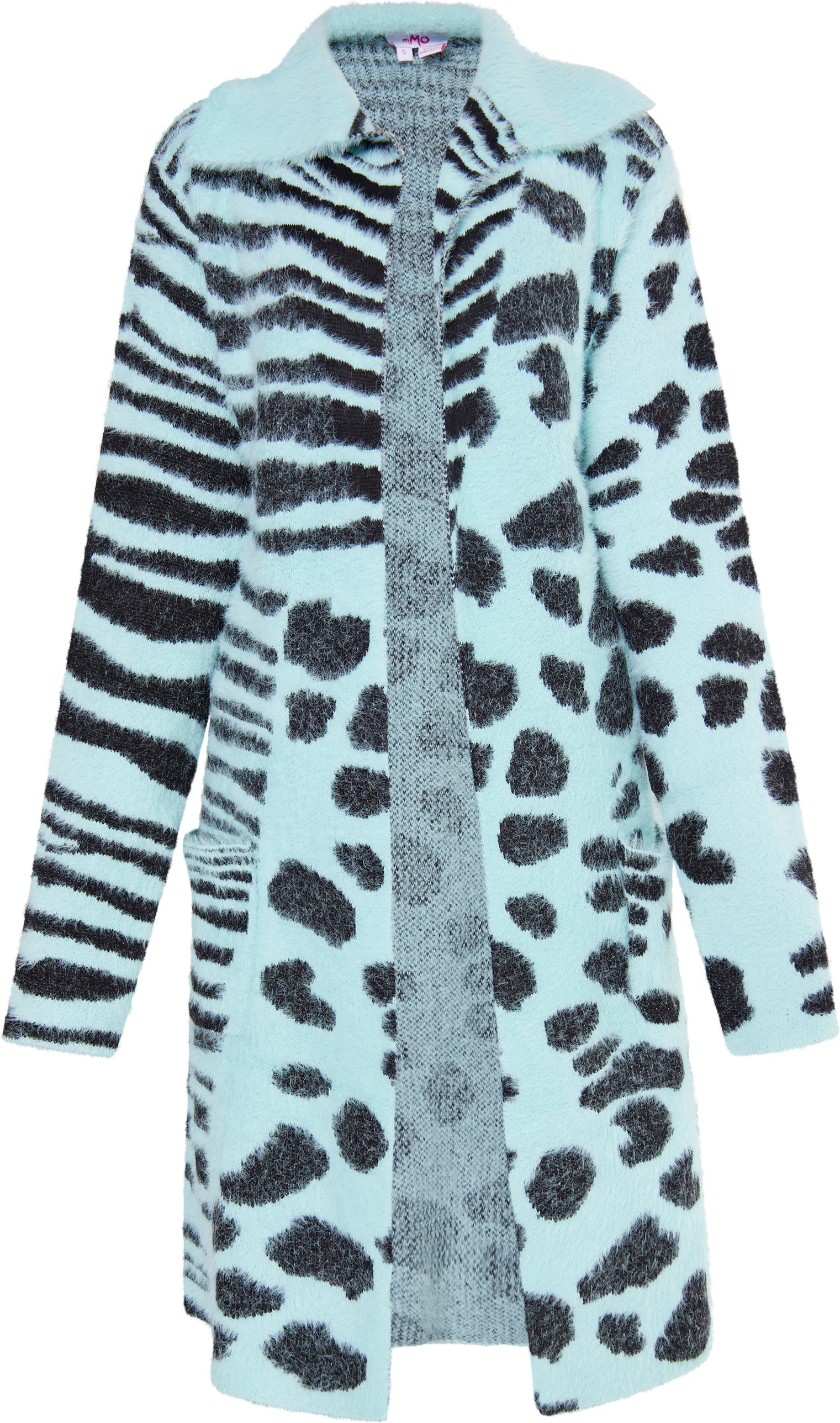 Mymo Strickcardigan Damen Lagune Minze