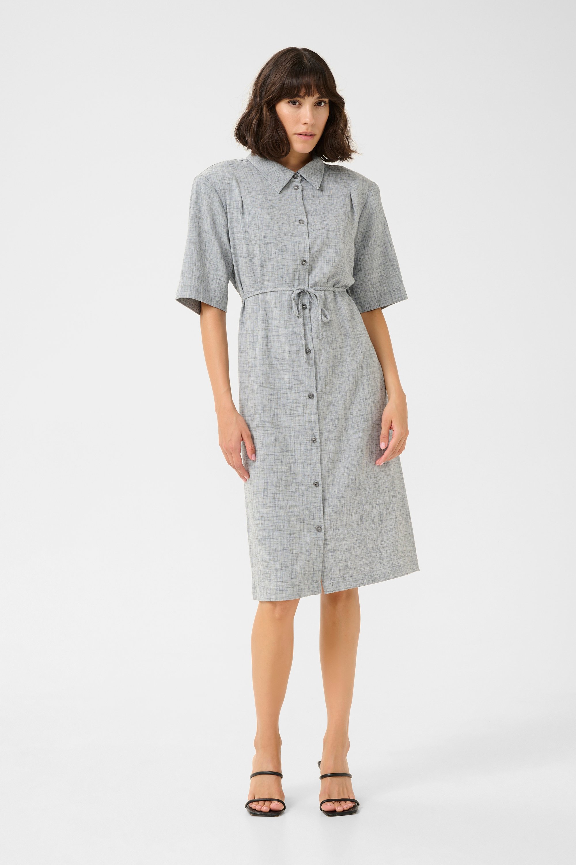 Thumbnail - Kleid KAderbya Loose fit grey